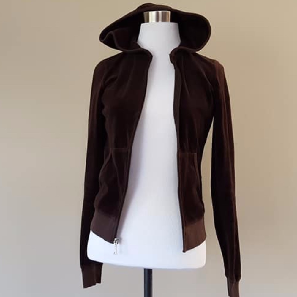 Jacket Hoodie Medium Juicy Couture Velvet